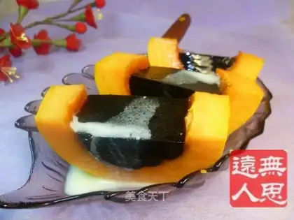Papaya turtle jelly