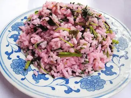 Amaranth fried rice