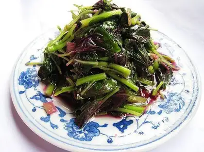 stir-fried amaranth
