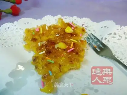 Milk flavor corn cake