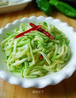 stir-fried bamboo cucumber