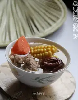 carrot, yam and dragon bone soup