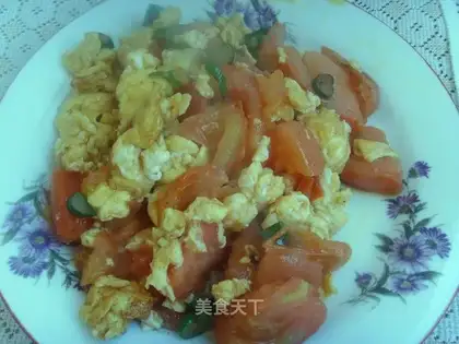 tomato scrambled eggs