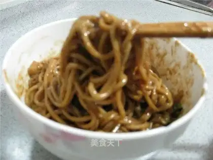 hot dry noodles