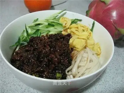 noodles with bean