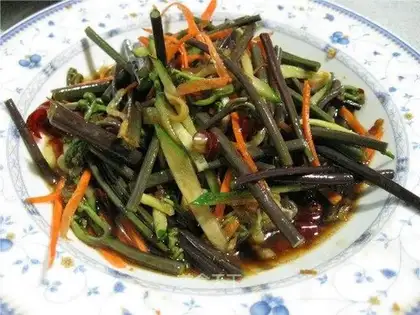 Mixed bracken