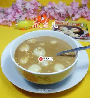 Coffee oatmeal soup