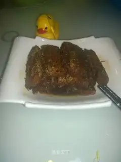 Red-fried fish