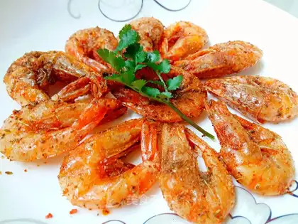 A big shrimp