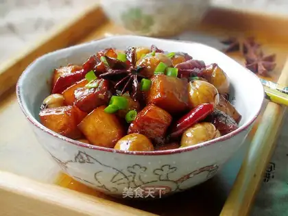 Chestnut red meat