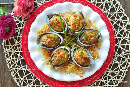Garlic abalone