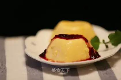Blueberry pudding