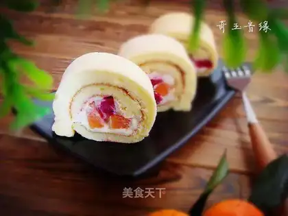 Fruitcake rolls