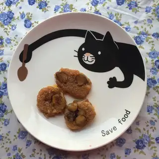 Fried meat