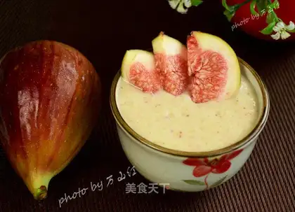 A fig shake