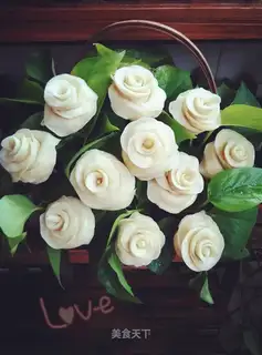 A rose-breath basket