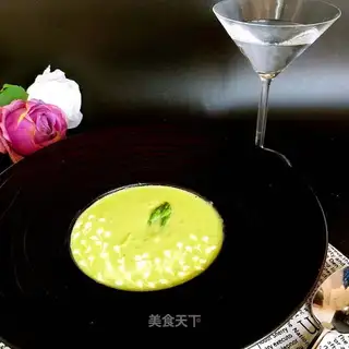 Cream mushroom butter soup