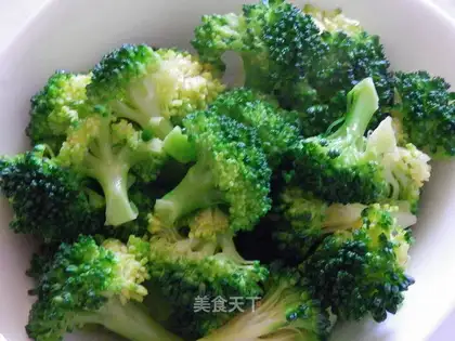 I'll have a little broccoli