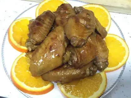 Coke chicken wings