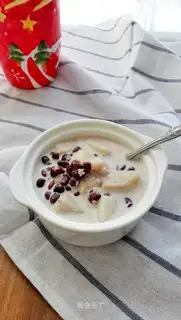 Red bean milk stew