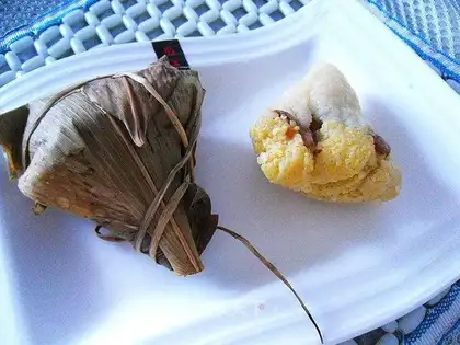 Honey dates, sticky rice