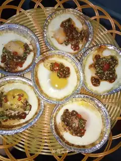 Roasted eggs