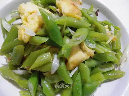Four seasoned bean fried eggs