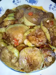 Soy sauce and eggplant