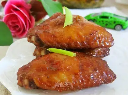 Tasty roast wings