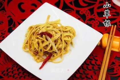 Onion dry tofu