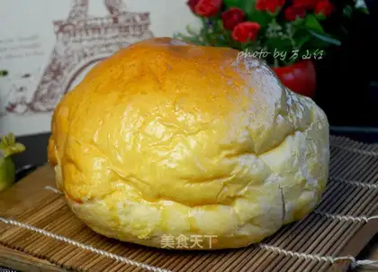 Big egg bread and toast