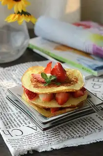 Strawberry muffins
