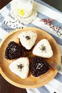 Double rice cake for nuts