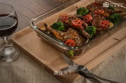 Roasted lamb chops
