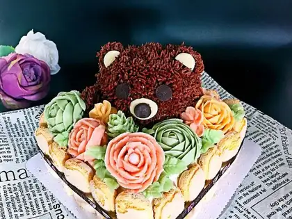 Bear cake