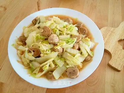Shrimp-skin meatballs