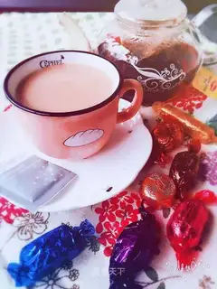 Homemade milking tea