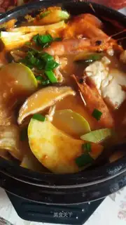 A simple version of Korean sauce soup