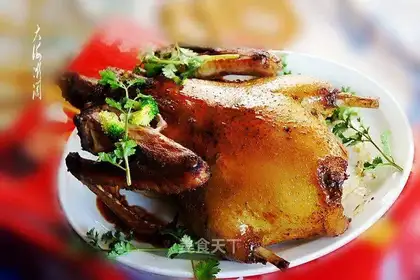 Roast goose