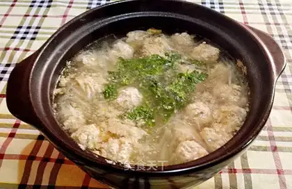 ♪ ♪ The radish silkball soup ♪