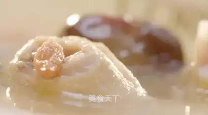It's so simple and beautiful chicken soup