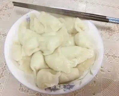 cucumber egg dumplings