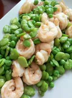 Twin bean shrimp