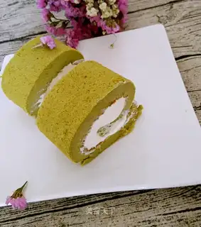 Tea swiss roll