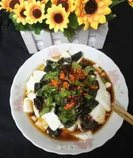 Eggs and tofu
