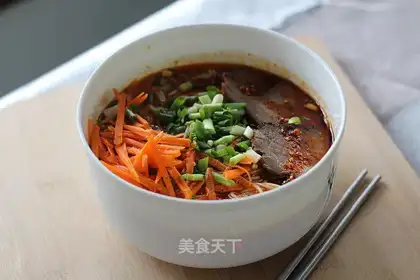 Red noodles