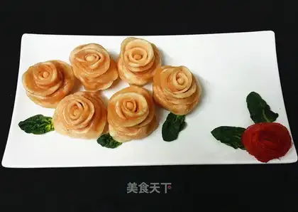 Flaming Dragon Skin roses