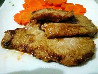 Delicious pork chops