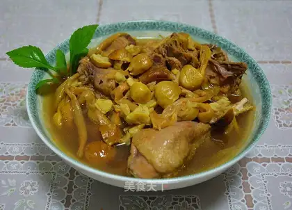 Cracker chicken soup