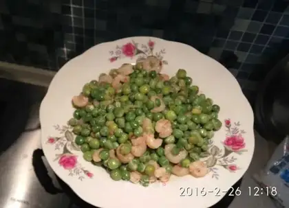 Blue bean shrimp
